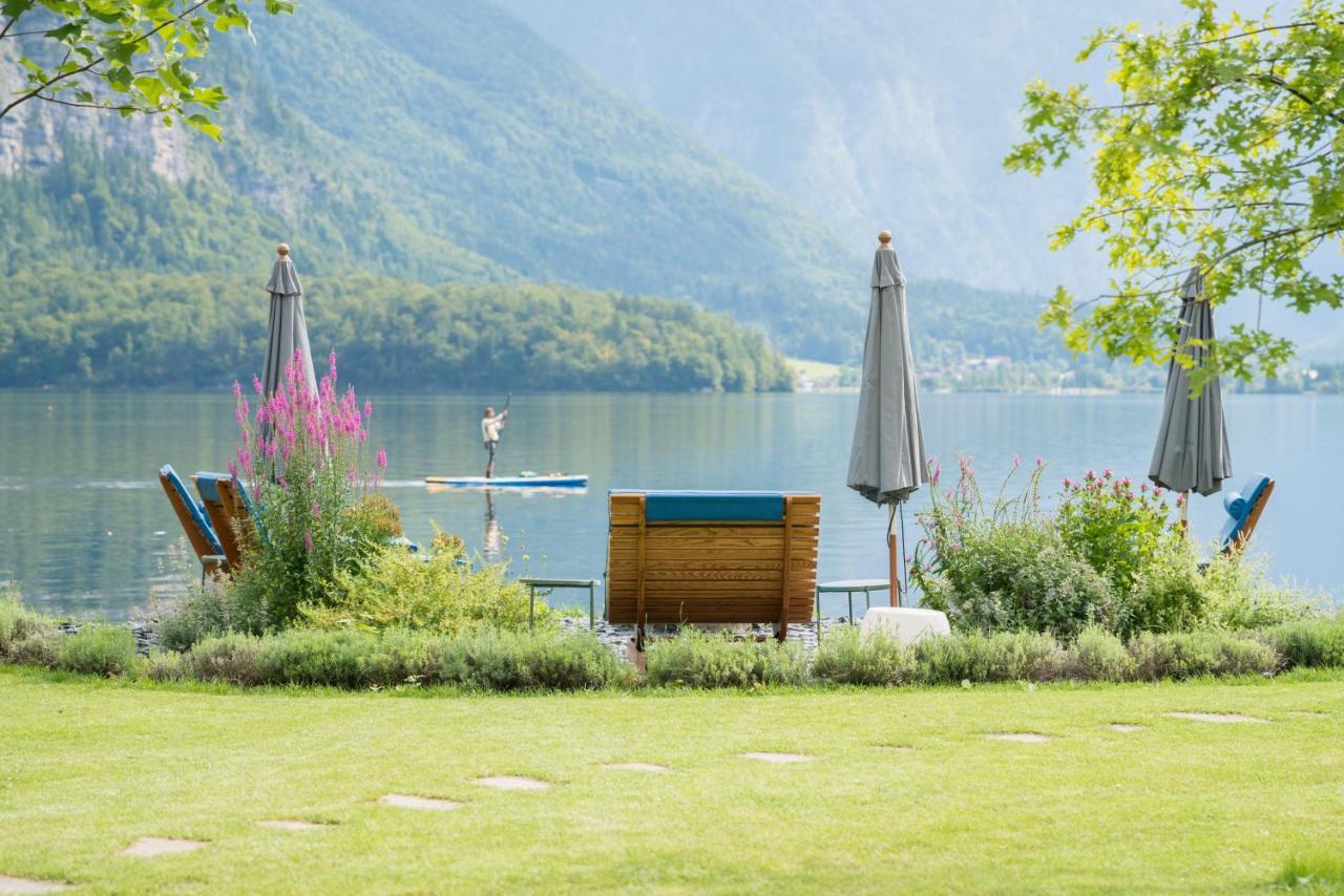 Glueck Am See - Apartment Mit Seezugang 할슈타트 외부 사진