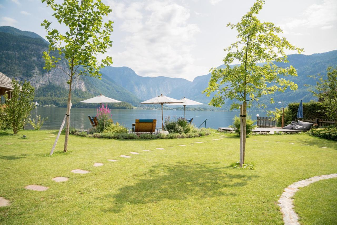 Glueck Am See - Apartment Mit Seezugang 할슈타트 외부 사진