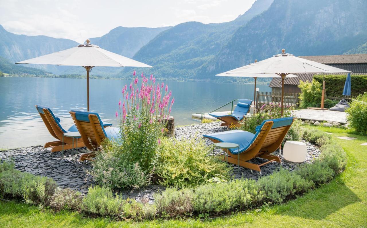 Glueck Am See - Apartment Mit Seezugang 할슈타트 외부 사진